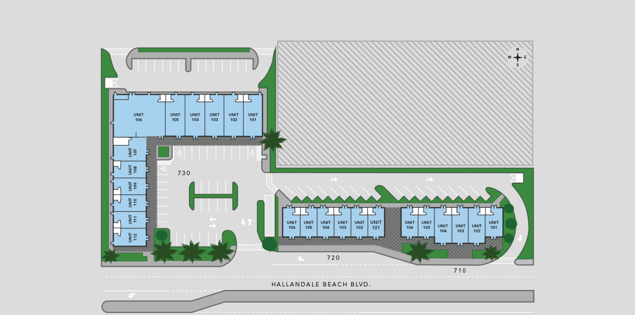 hallandale plaza siteplan cropped